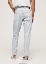 blugi callen cu talie medie relaxed fit bărbați Pepe Jeans denim 6Z0R46809 - imagine 4