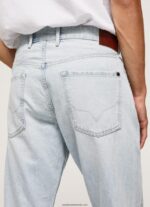 blugi callen cu talie medie relaxed fit bărbați Pepe Jeans denim 6Z0R46809 - imagine 5