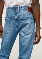 blugi callen cu talie medie relaxed fit bărbați Pepe Jeans denim 6Z0R46820 - imagine 5