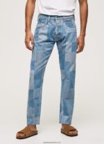 blugi callen relaxed fit cu talie medie bărbați Pepe Jeans denim 6Z0R46816 - imagine 2