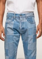 blugi callen relaxed fit cu talie medie bărbați Pepe Jeans denim 6Z0R46816 - imagine 3