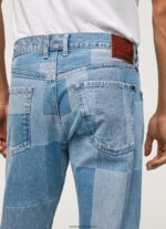 blugi callen relaxed fit cu talie medie bărbați Pepe Jeans denim 6Z0R46816 - imagine 4