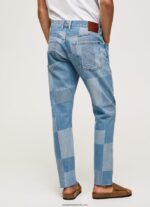blugi callen relaxed fit cu talie medie bărbați Pepe Jeans denim 6Z0R46816 - imagine 5