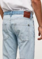 blugi casey cu talie medie regulată bărbați Pepe Jeans denim 6Z0R46799 - imagine 5