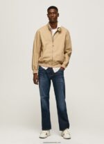 Blugi cu fermoar kingston cu talie obișnuită, cu potrivire obișnuită bărbați Pepe Jeans denim 6Z0R46798