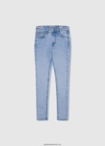 blugi cu talie înaltă reese taper fit fată Pepe Jeans denim 6Z0R461366 - imagine 5