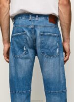 blugi cu talie lejeră Easton bărbați Pepe Jeans denim 6Z0R46819 - imagine 5