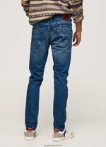 blugi cu talie medie cu vârf cu talie medie bărbați Pepe Jeans denim 6Z0R46801 - imagine 4
