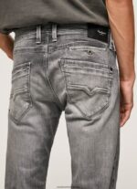 blugi cu talie medie cu vârf cu talie medie bărbați Pepe Jeans denim 6Z0R46802 - imagine 5
