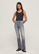 blugi evazați cu talie înaltă dion femei Pepe Jeans denim 6Z0R4663