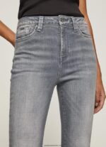 blugi evazați cu talie înaltă dion femei Pepe Jeans denim 6Z0R4663 - imagine 3