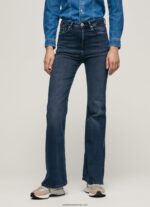 blugi evazați cu talie înaltă Willa femei Pepe Jeans denim 6Z0R4661 - imagine 2