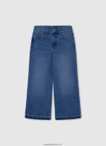 blugi evazați cu talie înaltă willa jr fată Pepe Jeans denim 6Z0R461368 - imagine 4