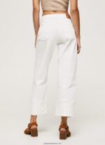 blugi hazel cu talie înaltă, cu ajustare normală femei Pepe Jeans denim 6Z0R462 - imagine 5