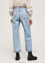 blugi lexa sky cu talie înaltă, cu potrivire largă femei Pepe Jeans denim 6Z0R4678 - imagine 5