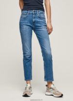 blugi Mary cu talie înaltă, cu ajustare regulată femei Pepe Jeans denim 6Z0R4618 - imagine 2