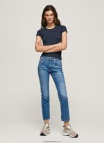 blugi Mary cu talie înaltă, cu ajustare regulată femei Pepe Jeans denim 6Z0R4618
