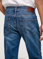 blugi penn cu ridicare scăzută bărbați Pepe Jeans denim 6Z0R46814 - imagine 5