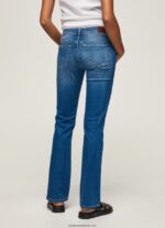 blugi piccadilly slim fit femei Pepe Jeans denim 6Z0R4675 - imagine 4