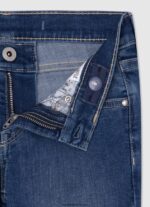blugi skinny pixlette cu talie medie fată Pepe Jeans denim 6Z0R461361 - imagine 3
