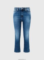 blugi slim fit dion 7/8 cu talie înaltă femei Pepe Jeans denim 6Z0R4674