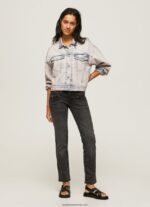 blugi venus cu talie joasa cu ajustare regulata femei Pepe Jeans denim 6Z0R4615