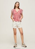 bluza cu imprimeu flori femei Pepe Jeans multi 6Z0R46372 - imagine 2