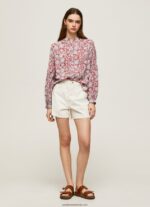 bluza cu imprimeu flori femei Pepe Jeans multi 6Z0R46373 - imagine 2