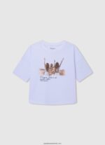 cămașă cu nervuri cu efect ondulat fată Pepe Jeans studio roșu 6Z0R461442 - imagine 5