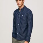 cămașă denim parton bărbați Pepe Jeans denim 6Z0R461035