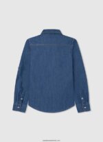 cămașă din denim cu ajustare normală portez băiat Pepe Jeans denim 6Z0R461660 - imagine 2