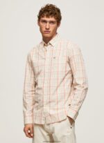 cămașă din popelin în carouri bărbați Pepe Jeans multi 6Z0R461068 - imagine 2