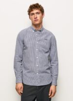 cămașă din poplin în carouri lamar bărbați Pepe Jeans jarman 6Z0R461046