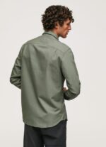 cămașă dobby cu potrivire obișnuită bărbați Pepe Jeans turnare 6Z0R461043 - imagine 4