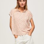 cămașă florală cu mânecă scurtă femei Pepe Jeans multi 6Z0R46356