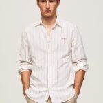 cămașă oxford lynton cu ajustare regulată bărbați Pepe Jeans alb 6Z0R461034