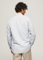 cămașă Parker cu mâneci lungi bărbați Pepe Jeans albastru înălbitor 6Z0R461071 - imagine 5