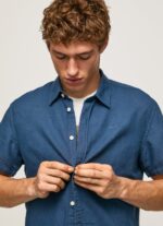 cămașă Parker cu mâneci scurte bărbați Pepe Jeans jarman 6Z0R461055 - imagine 3