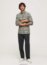 cămașă slim cu carouri bărbați Pepe Jeans turnare 6Z0R461036 - imagine 2
