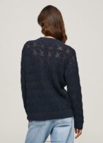 cardigan ajurat cu decolteu în V femei Pepe Jeans dulwich 6Z0R46239 - imagine 4