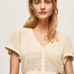 cardigan ajurat tricot fin femei Pepe Jeans zer 6Z0R46265