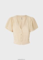 cardigan ajurat tricot fin femei Pepe Jeans zer 6Z0R46265 - imagine 5