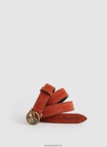 centura din piele boema femei Pepe Jeans coniac 6Z0R46765 - imagine 4