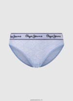 chiloți tanga plasă femei Pepe Jeans nud deschis 6Z0R46554 - imagine 3