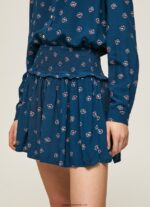 fusta cu imprimeu floral femei Pepe Jeans multi 6Z0R46505 - imagine 3