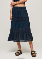 fusta dantelata femei Pepe Jeans dulwich 6Z0R46535 - imagine 2