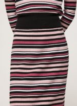 fusta midi cu nervuri femei Pepe Jeans multi 6Z0R46501 - imagine 3