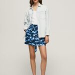 fusta mini cu imprimeu camuflaj femei Pepe Jeans multi 6Z0R46500