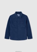 geacă biker cu umăr căptușită băiat Pepe Jeans negru 6Z0R461571 - imagine 4