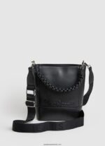 geantă crossbody cu mâner dublu femei Pepe Jeans negru 6Z0R46733 - imagine 4